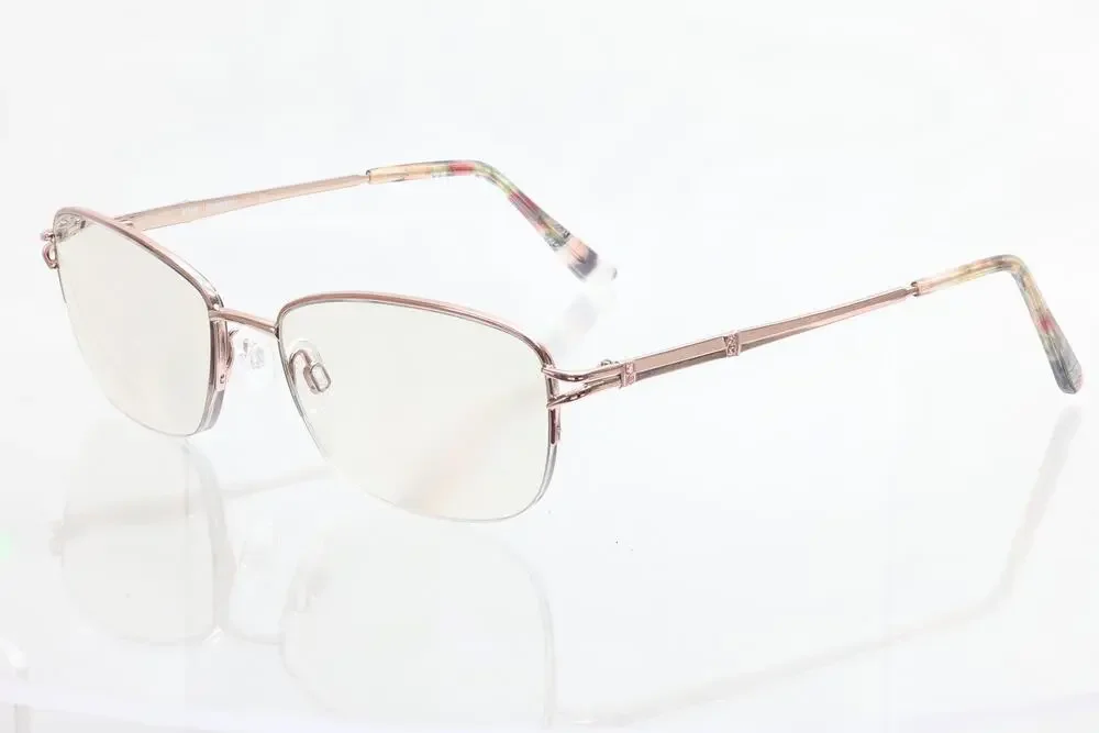 Altair Genesis G5058 57-18-145mm (770) ROSE GOLD Eyeglass FRAMES ONLY - GOOD